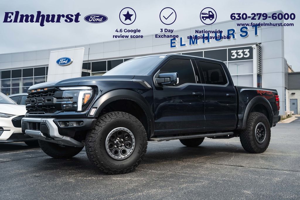 Blue Metallic 2026 Ford F-150 Pickup Truck Four-Wheel Drive Automatic