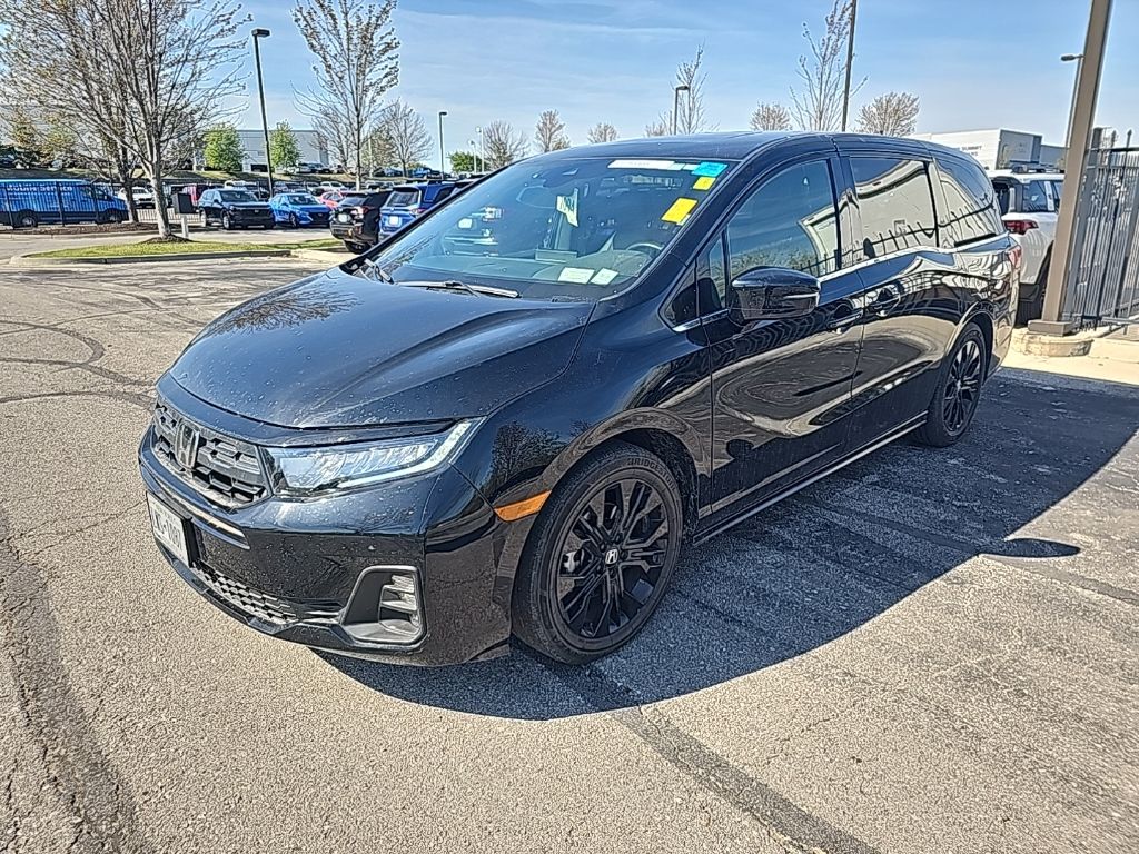 Crystal Black Pearl 2025 Honda Odyssey Sport-L FWD Minivan Front-Wheel Drive Automatic