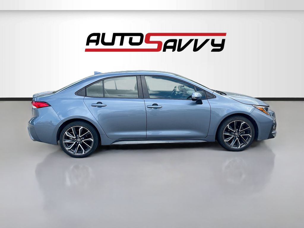 Used 2022 Blue Toyota SE image 8