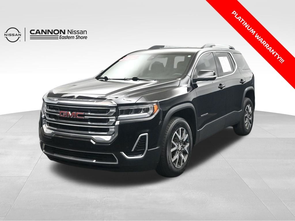 Black (Ebony Twilight Metallic) 2023 GMC Acadia SUV / Crossover Four-Wheel Drive 9-Speed Automatic