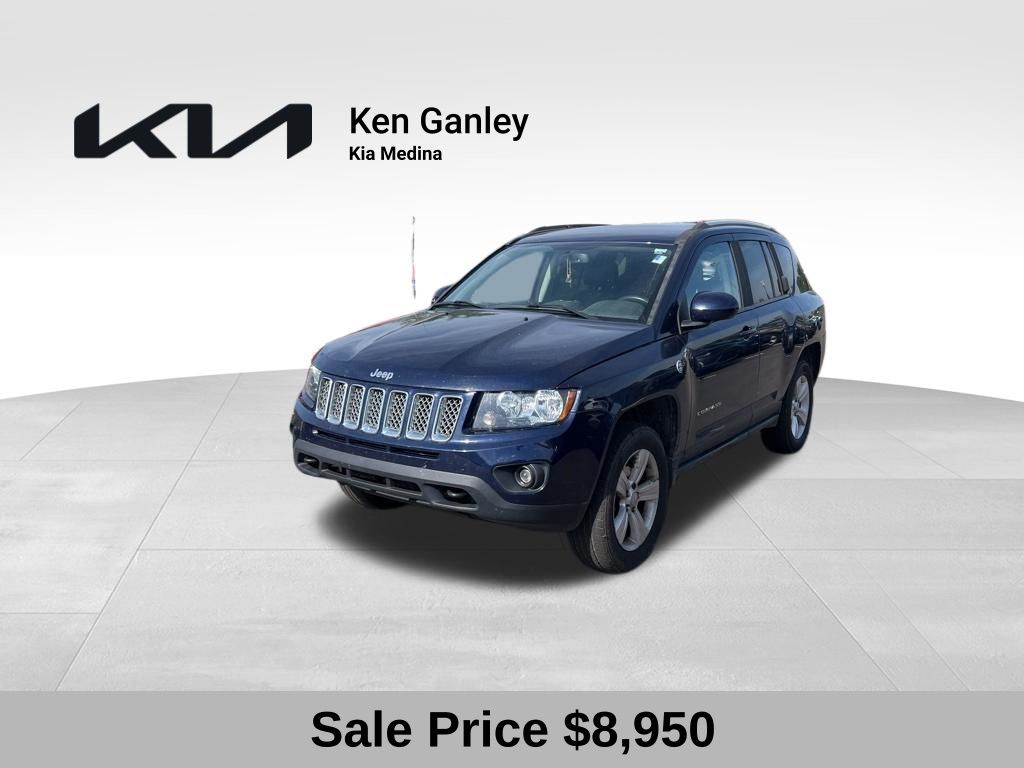 True Blue Pearlcoat 2016 Jeep Compass Latitude 4WD SUV / Crossover Four-Wheel Drive Continuously Variable Transmission