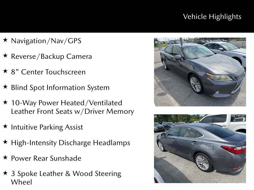 2013 Lexus ES 350 Base