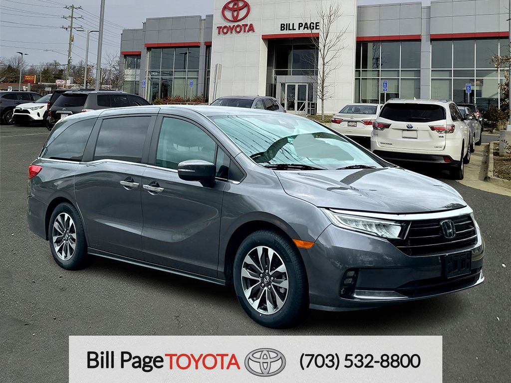 Gray (Modern Steel) 2022 Honda Odyssey Minivan Front-Wheel Drive Automatic
