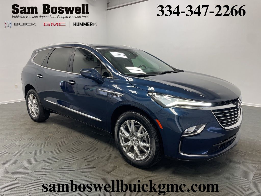 Emperor Blue Metallic 2023 Buick Enclave Essence AWD SUV / Crossover Four-Wheel Drive 9-Speed Automatic