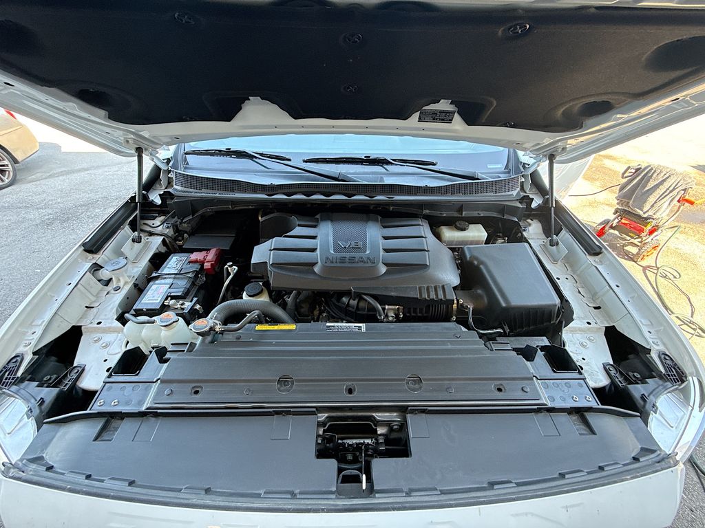 2024 Nissan Titan SV White at Bayshore Chrysler Jeep Dodge Ram