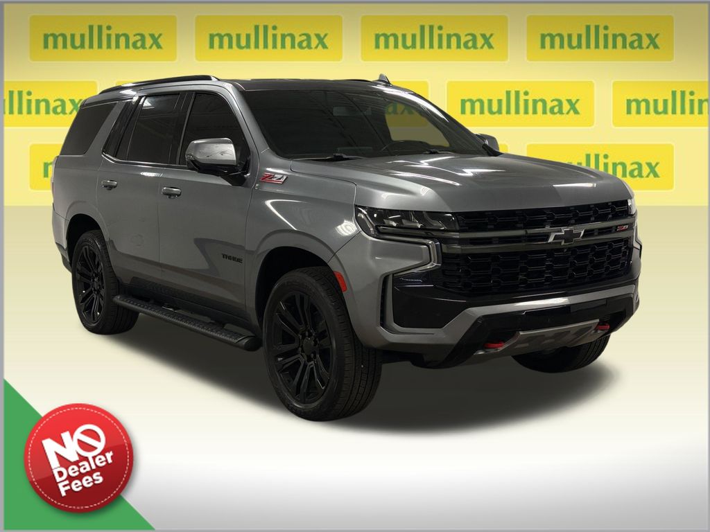 Gray (Satin Steel Metallic) 2022 Chevrolet Tahoe SUV / Crossover Four-Wheel Drive