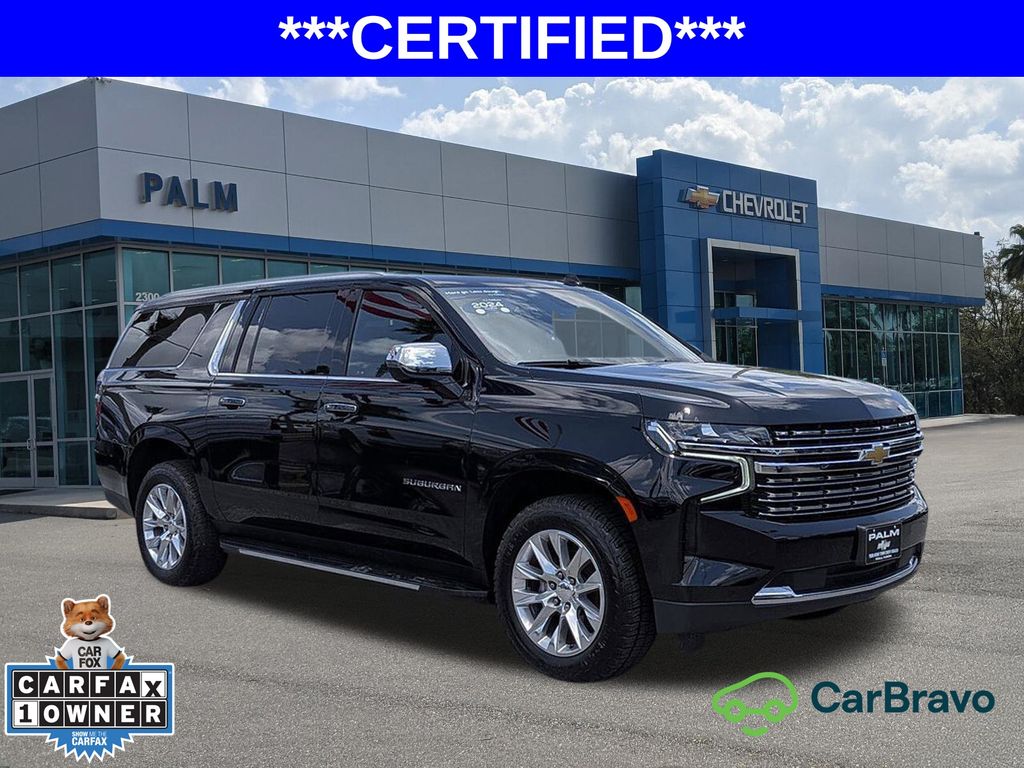 Black 2024 Chevrolet Suburban SUV / Crossover Four-Wheel Drive 