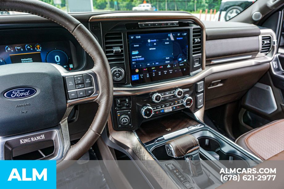 Used 2024 Blue Ford King Ranch image 32