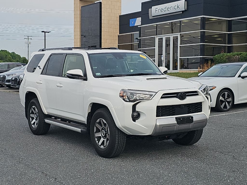 White 2023 Toyota 4Runner SUV / Crossover Four-Wheel Drive 5-Speed Automatic