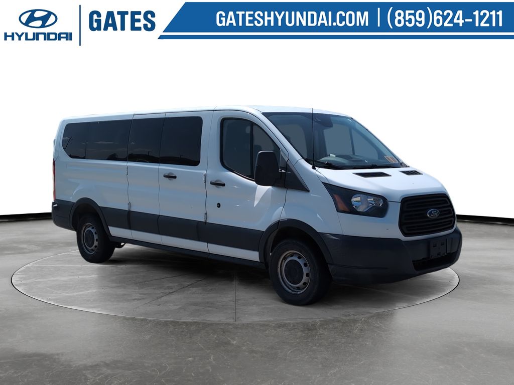 Oxford White 2018 Ford Transit Passenger Van Rear-Wheel Drive 6-Speed Automatic Overdrive