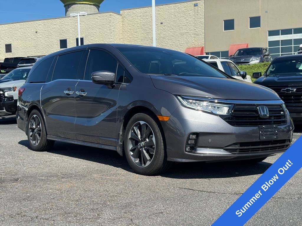 Gray (Modern Steel) 2024 Honda Odyssey Minivan Front-Wheel Drive Automatic