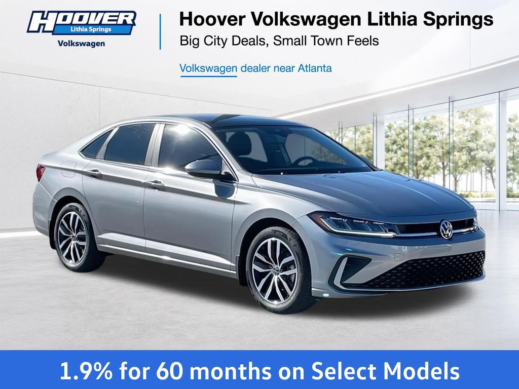 Pyrite Silver Metallic 2026 Volkswagen Jetta Sedan Front-Wheel Drive 8-Speed Automatic
