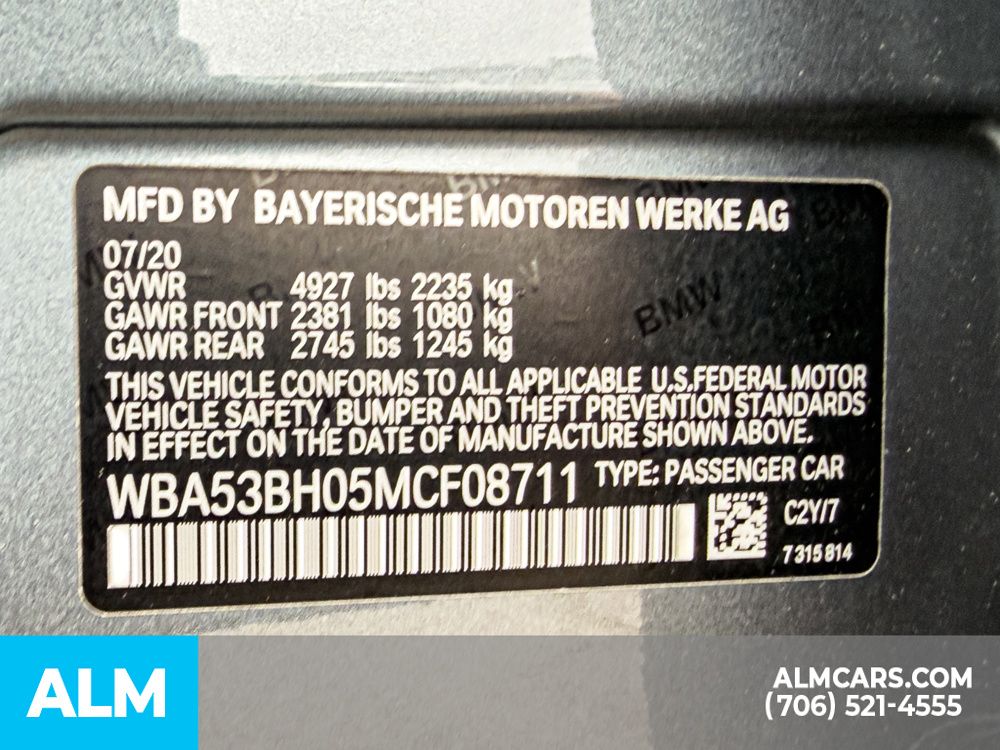 Used 2021 Blue BMW 530i image 18