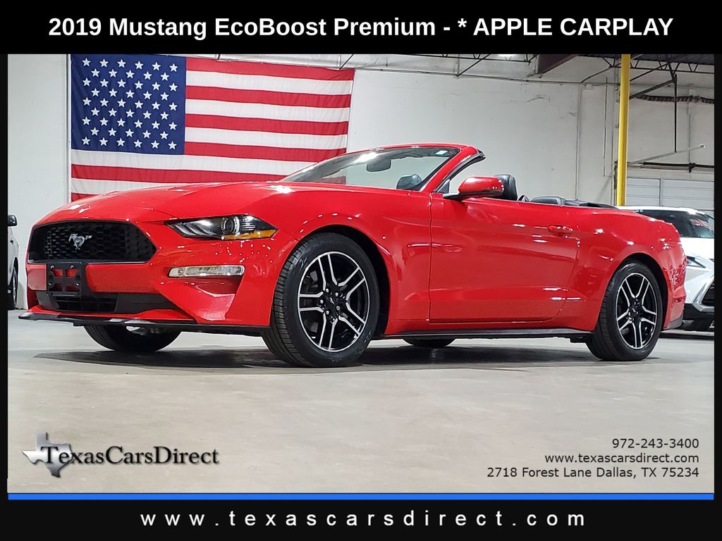 2019 Ford Mustang EcoBoost Premium Convertible RWD