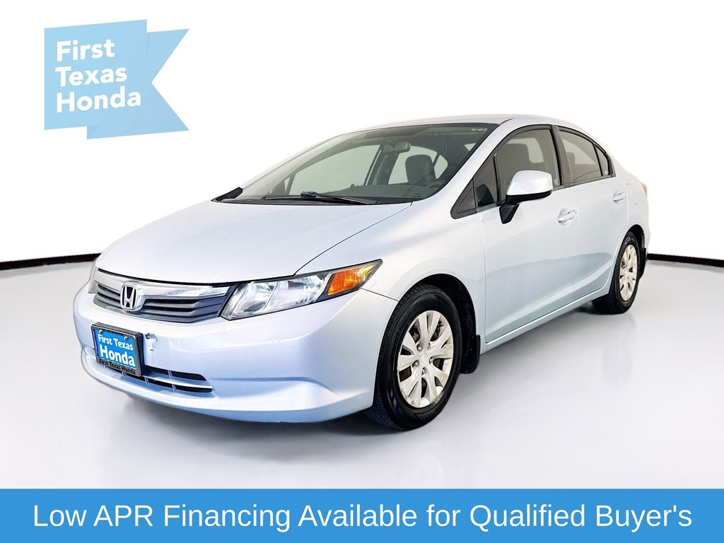 Used Car 2012 Honda Civic  Lx For Sale Under $10,000 In Austin, Texas