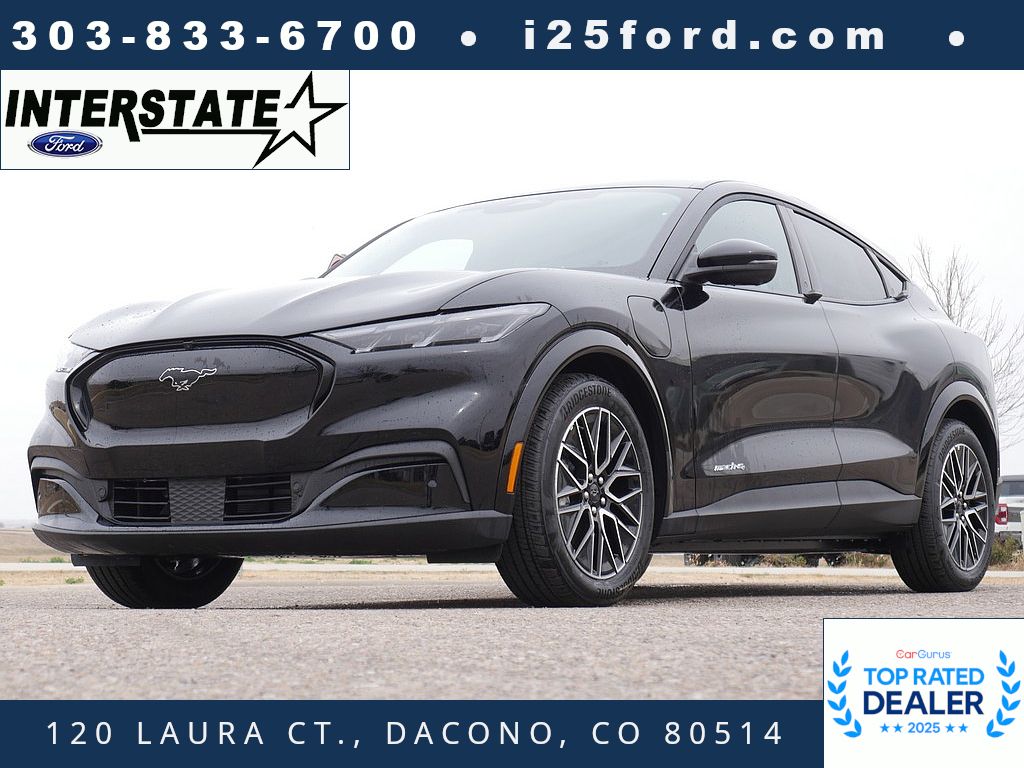 Shadow Black 2026 Ford Mustang Mach-E SUV / Crossover All-Wheel Drive Automatic