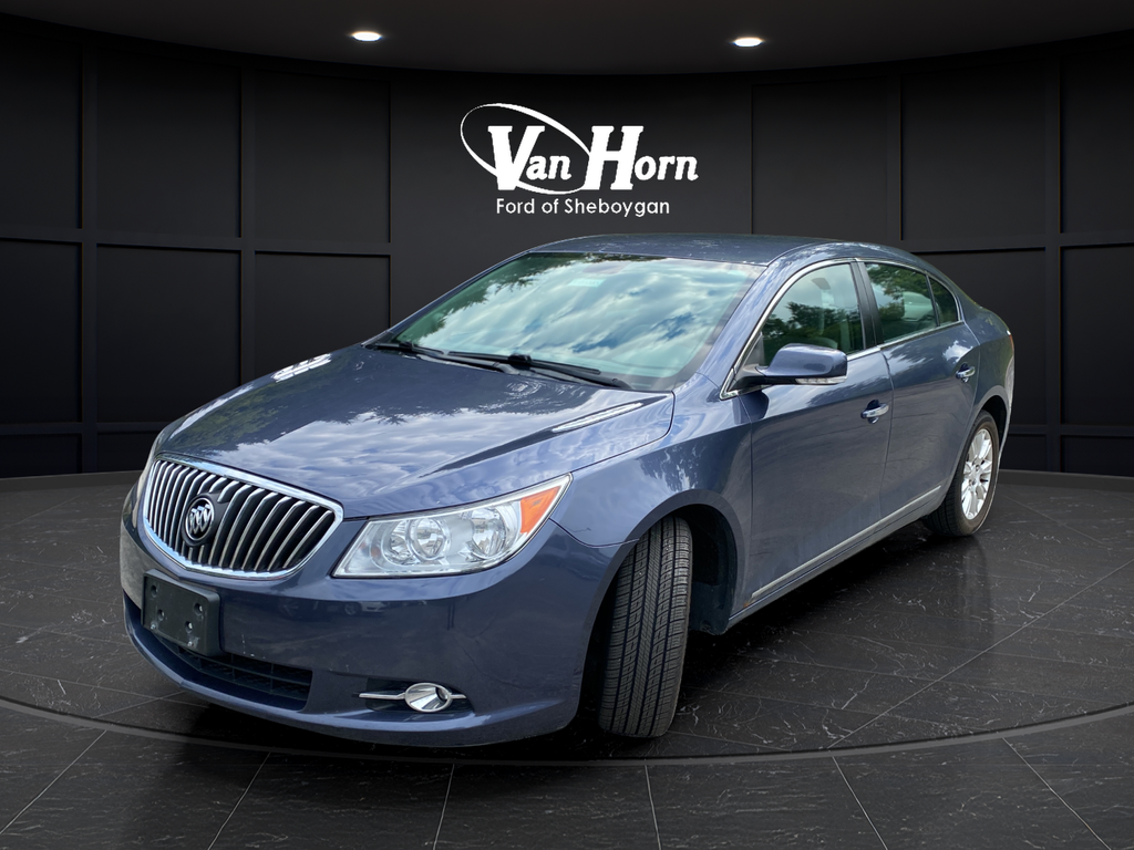 Used 2013 Atlantis Blue Metallic Buick Leather Group image 3