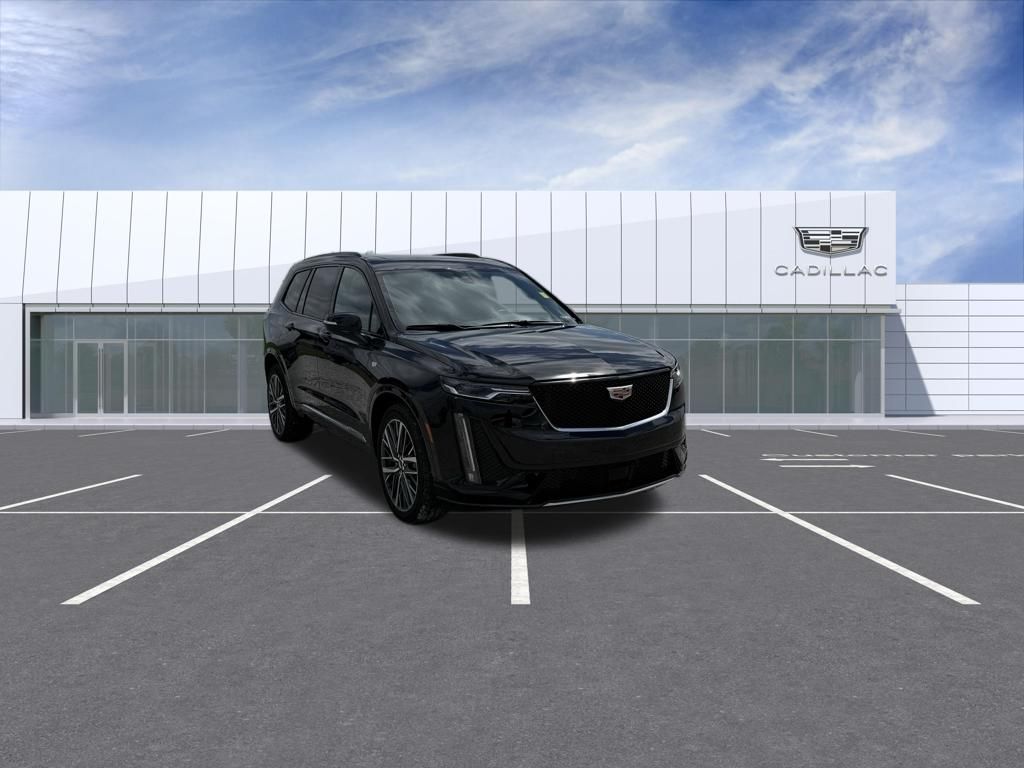 Stellar Black Metallic 2023 Cadillac XT6 Sport AWD SUV / Crossover Four-Wheel Drive 9-Speed Automatic