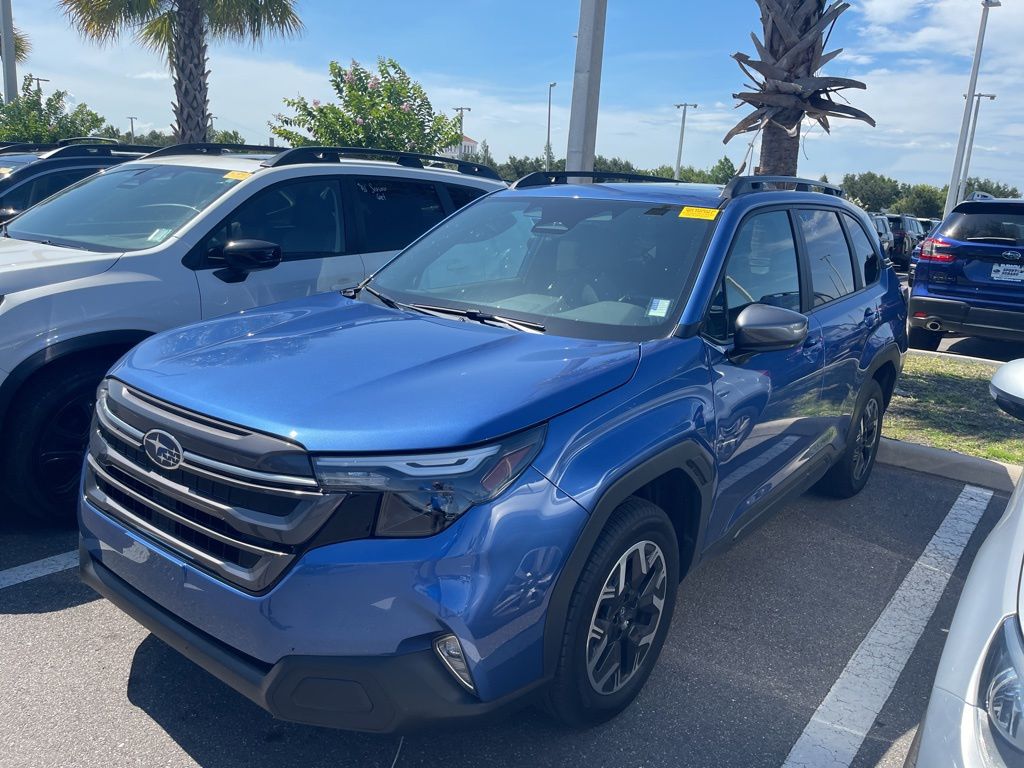 Daybreak Blue Pearl 2026 Subaru Forester Crossover AWD SUV / Crossover All-Wheel Drive Continuously Variable Transmission