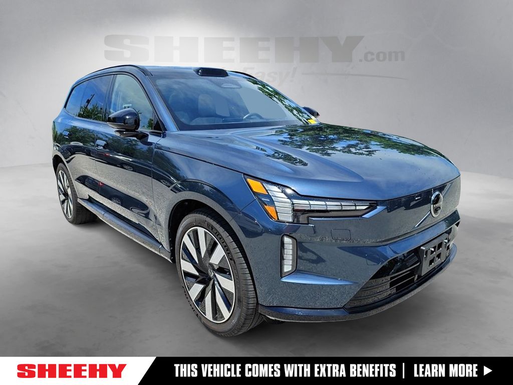 Denim Blue Metallic 2025 Volvo EX90 SUV / Crossover All-Wheel Drive 1-Speed Automatic