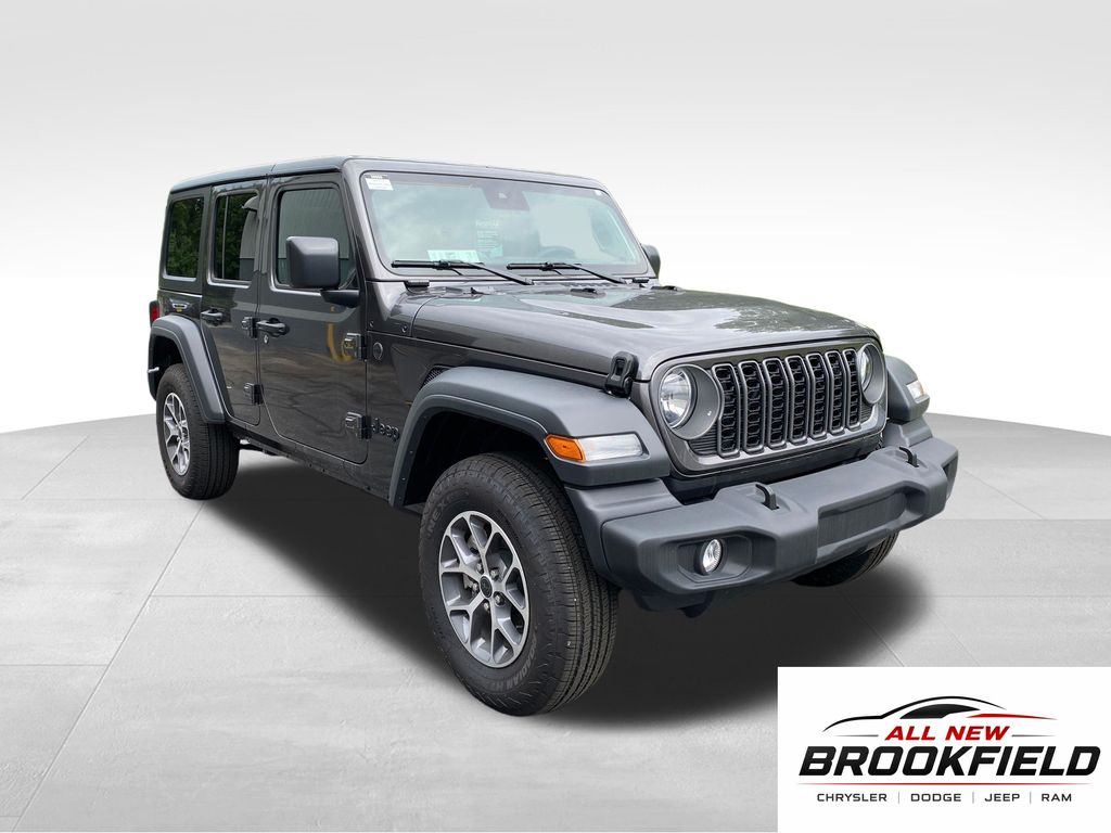 Gray (Granite Crystal Metallic Clearcoat) 2025 Jeep Wrangler SUV / Crossover Four-Wheel Drive 8-Speed Automatic