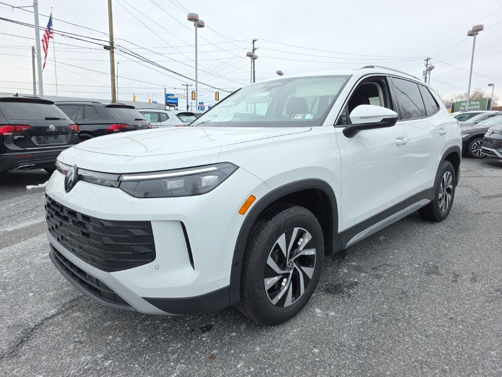 2026 Volkswagen Tiguan 2.0T S White/off-white at Subaru and VW of Moon Township