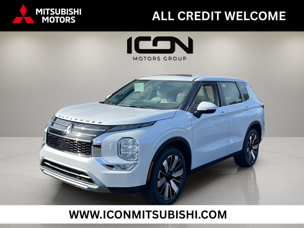 White Diamond 2026 Mitsubishi Outlander SUV / Crossover Front-Wheel Drive Continuously Variable Transmission