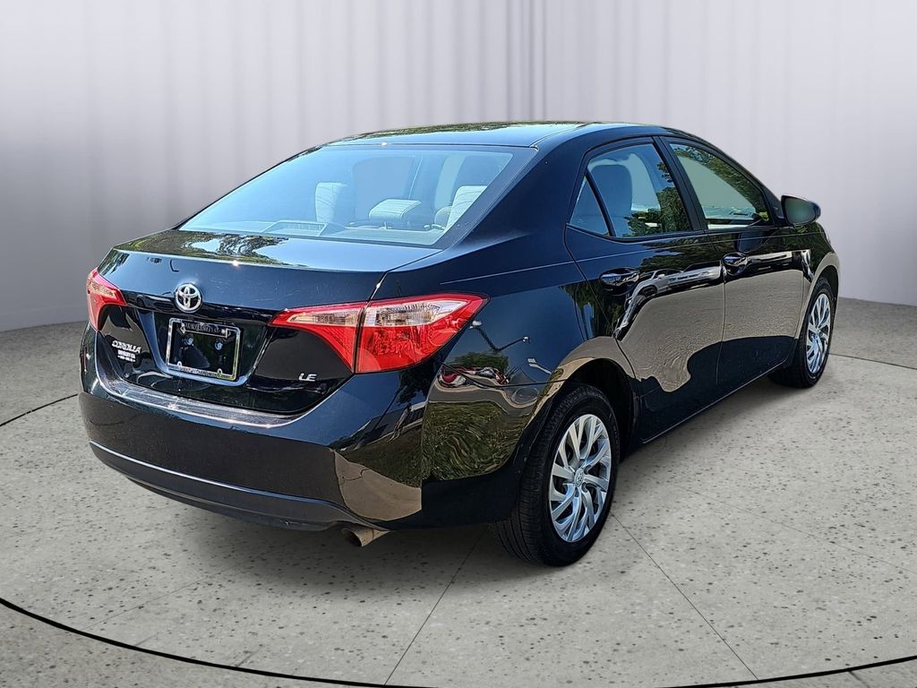 Used 2018 Black Toyota LE image 3