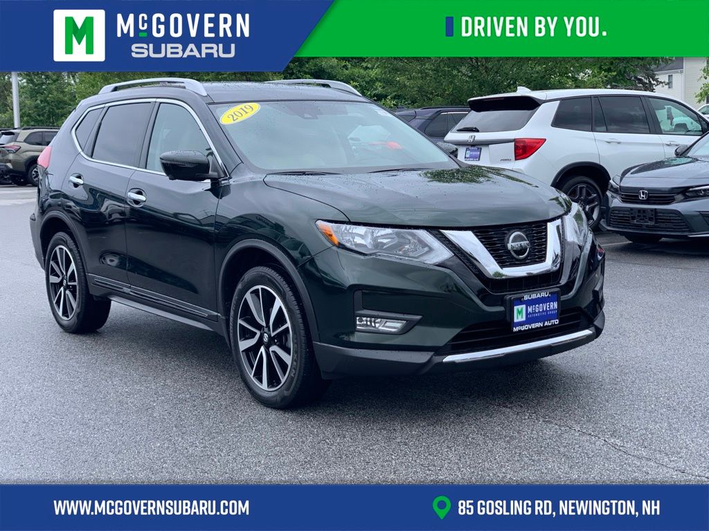 Midnight Pine Metallic 2019 Nissan Rogue SUV / Crossover All-Wheel Drive Continuously Variable Transmission