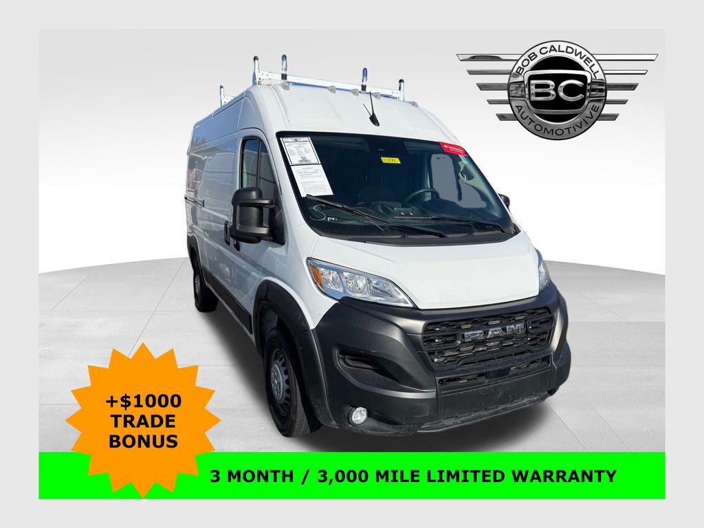 2024 RAM ProMaster 1500 Tradesman 136 High Roof Cargo Van without Passenger Seat FWD
