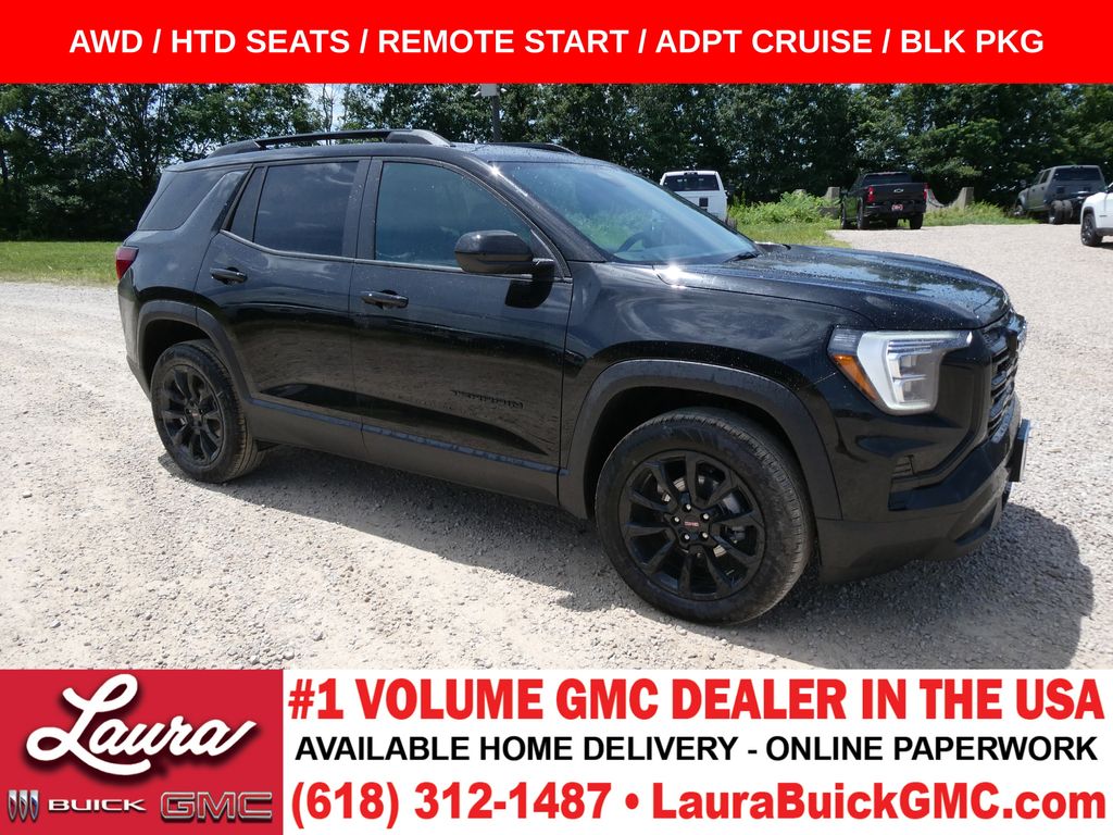 Black (Ebony Twilight Metallic) 2026 GMC Terrain SUV / Crossover Four-Wheel Drive 8-Speed Automatic Overdrive