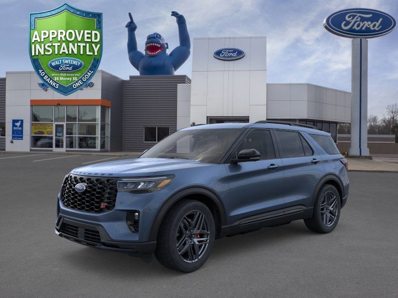 Vapor Blue Metallic 2026 Ford Explorer SUV / Crossover All-Wheel Drive Automatic