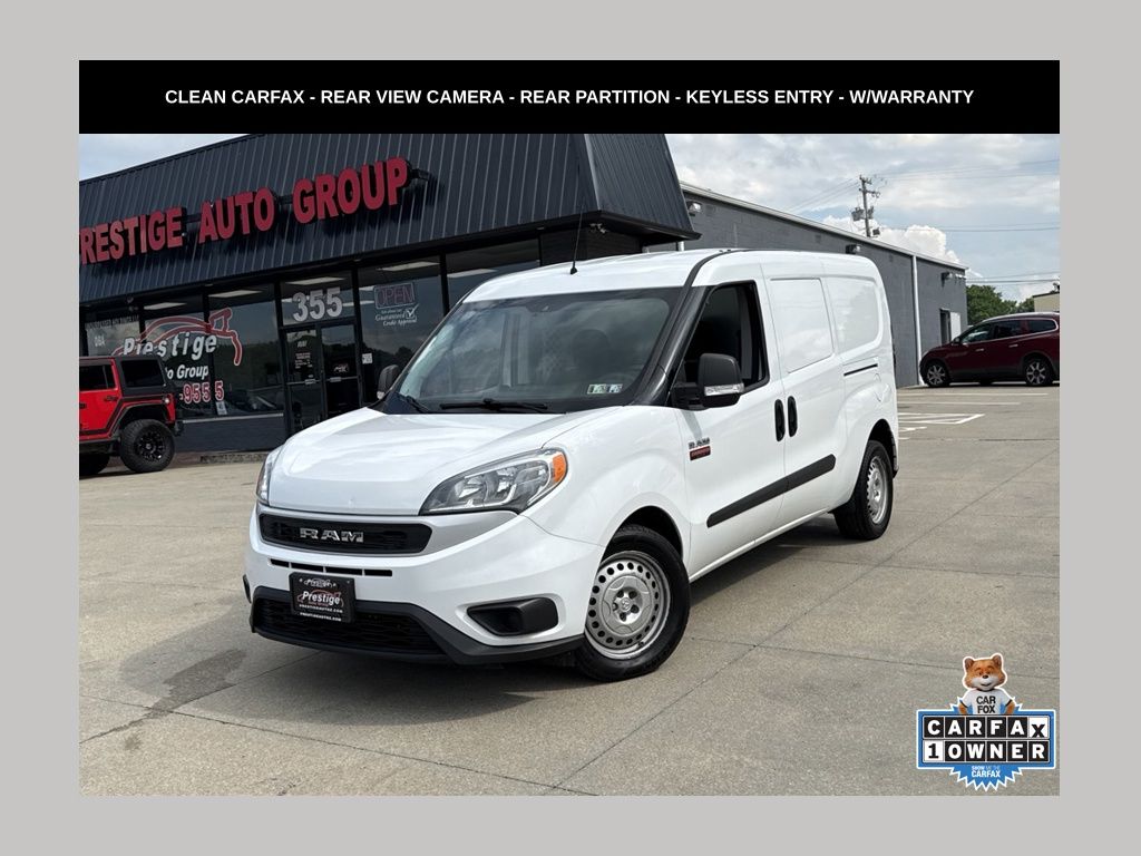 Bright White 2022 RAM ProMaster City Van Front-Wheel Drive 9-Speed Automatic