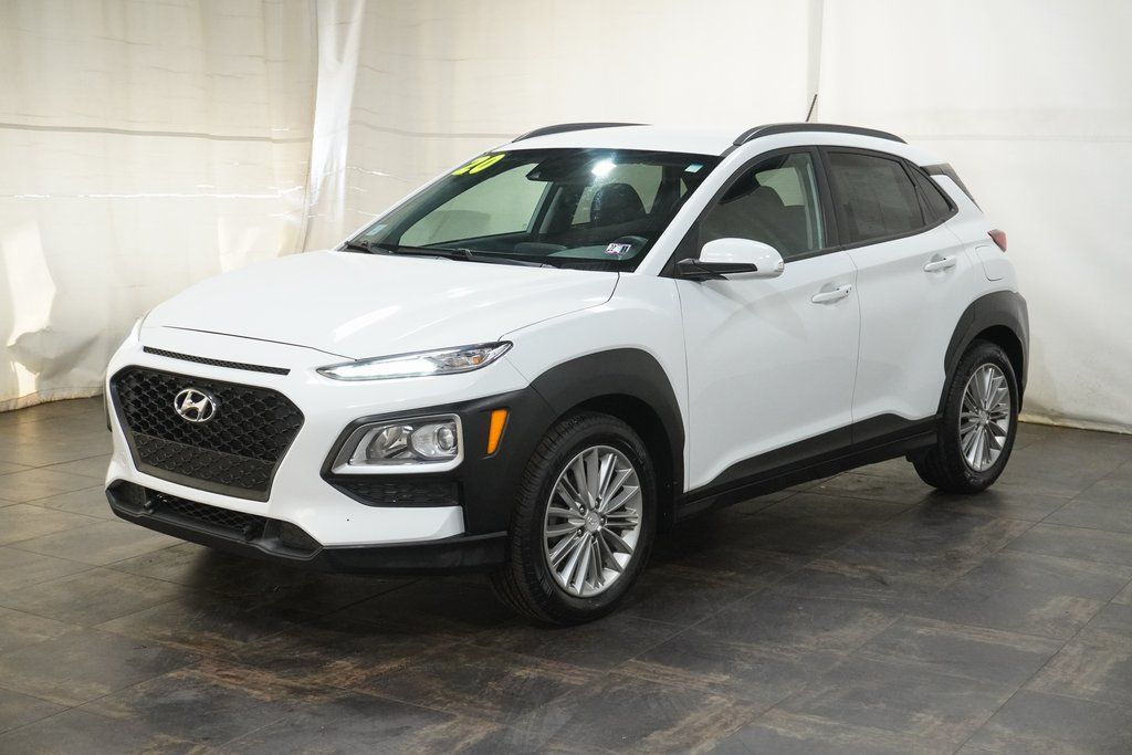 Used 2020 Hyundai Kona SEL with VIN KM8K22AA3LU403369 for sale in Boardman, OH