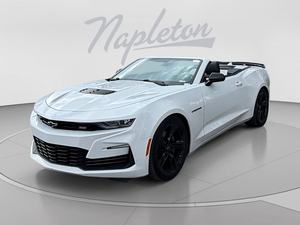 Summit White 2020 Chevrolet Camaro Convertible Rear-Wheel Drive Automatic