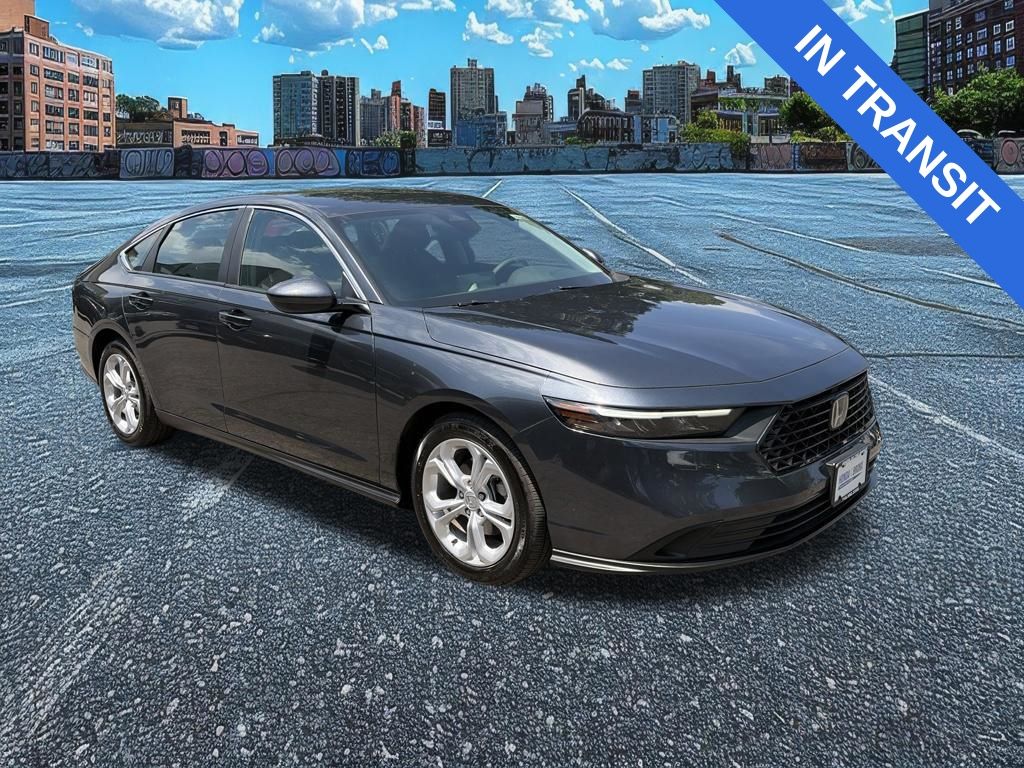 Meteorite Gray Metallic 2025 Honda Accord Sedan Front-Wheel Drive Continuously Variable Transmission