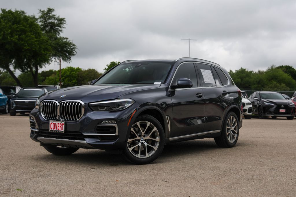 Arctic Gray Metallic 2019 BMW X5 xDrive40i AWD SUV / Crossover All-Wheel Drive 8-Speed Automatic