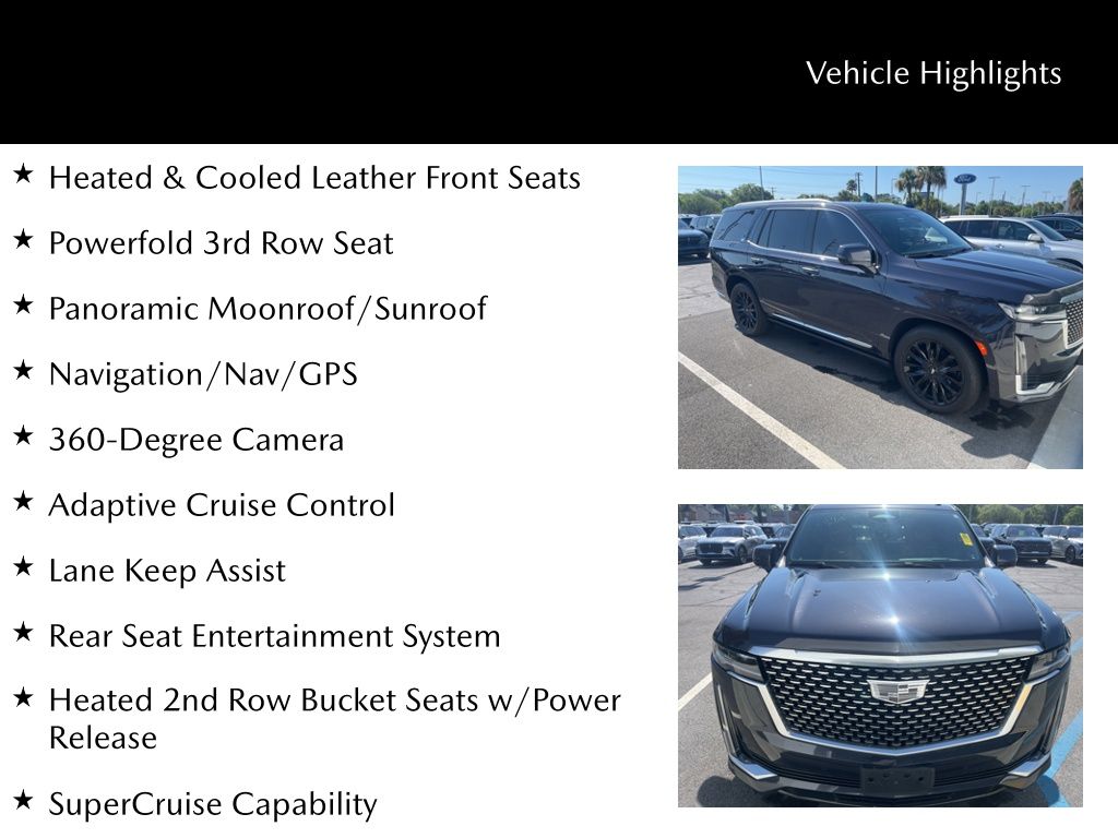 2023 Cadillac Escalade 4WD Premium Luxury