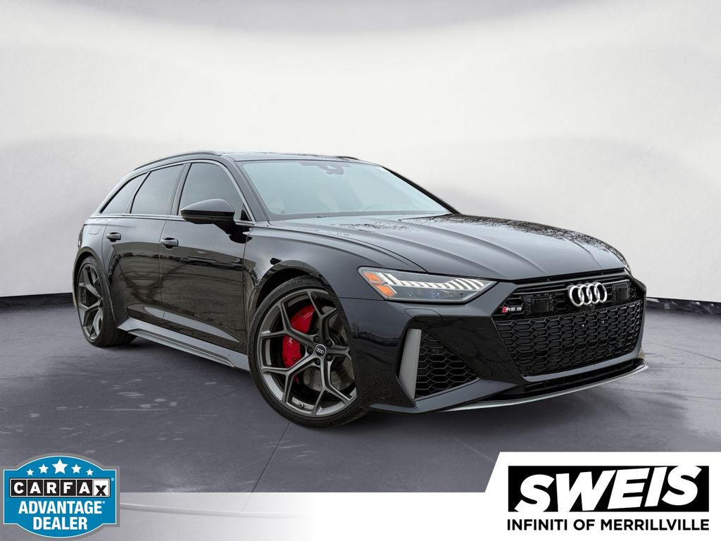 Black 2025 Audi RS 6 Avant 4.0T quattro Performance Wagon All-Wheel Drive 8-Speed Automatic