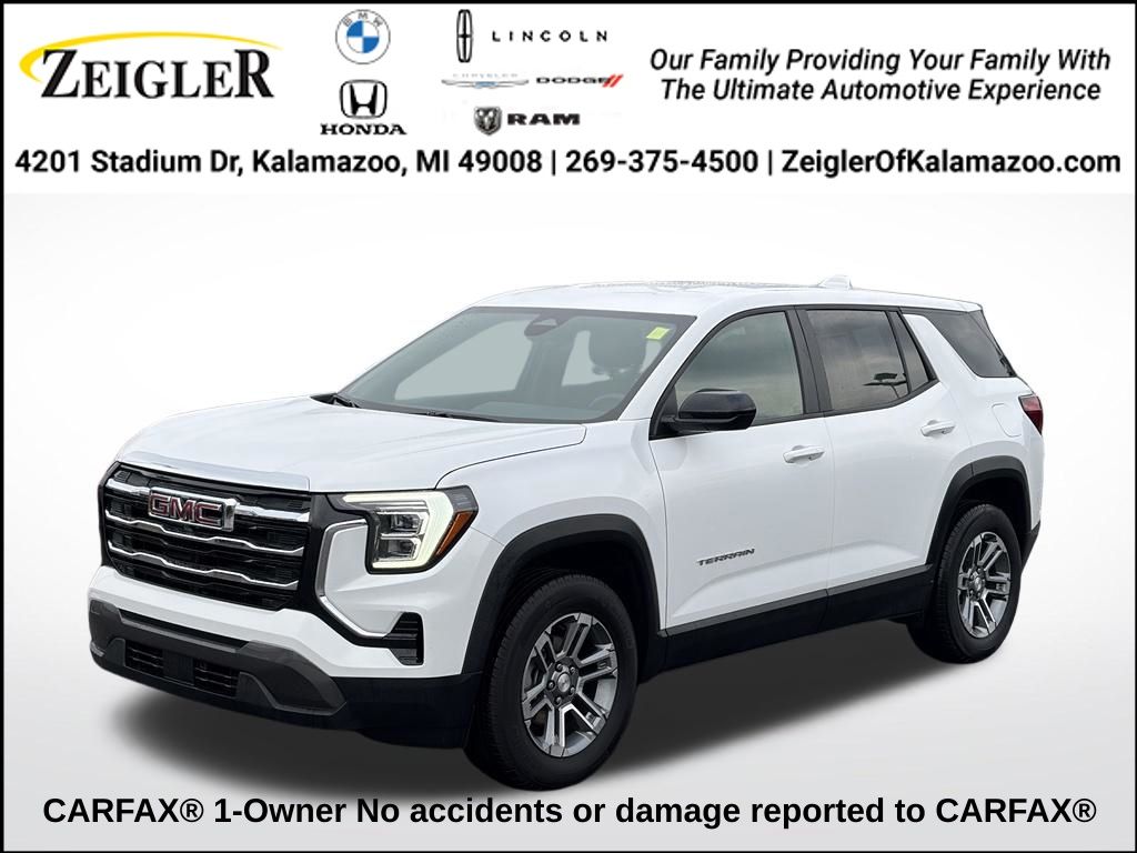 Summit White 2026 GMC Terrain SUV / Crossover Four-Wheel Drive 8-Speed Automatic Overdrive