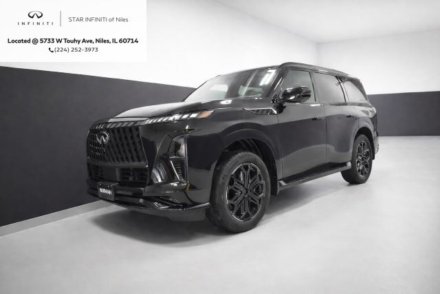 Mineral Black 2026 INFINITI QX80 SUV / Crossover All-Wheel Drive 9-Speed Automatic
