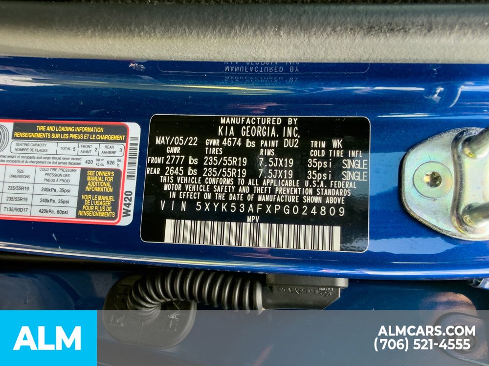 Used 2023 Blue Kia SX-Prestige image 20