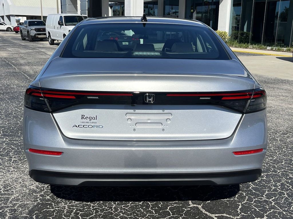 new 2025 Honda Accord car, priced at $30,485