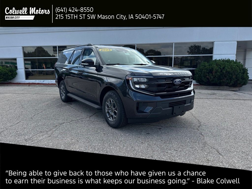 Dark Matter Gray Metallic 2026 Ford Expedition SUV / Crossover Four-Wheel Drive Automatic