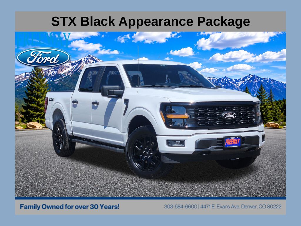 Oxford White 2025 Ford F-150 Pickup Truck Four-Wheel Drive Automatic