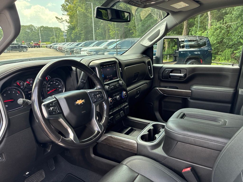 2022 Chevrolet Silverado 2500HD LTZ White at Wharton Ford