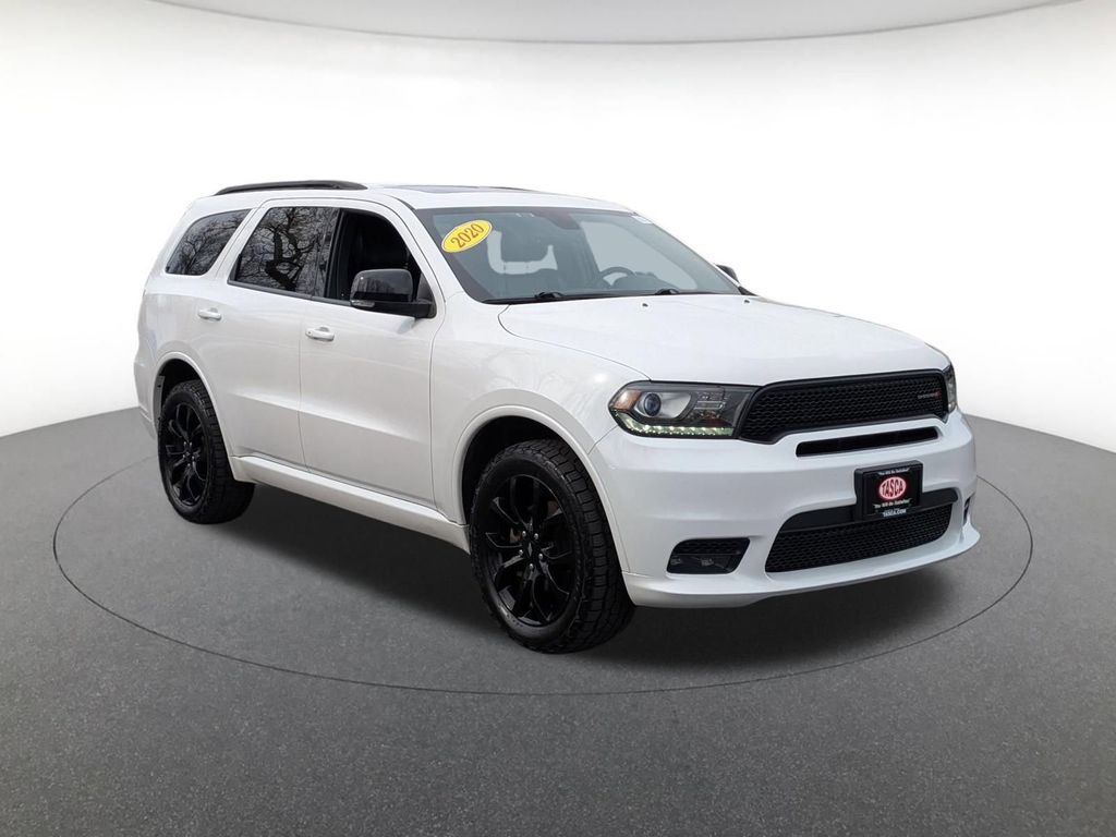 Vice White 2020 Dodge Durango GT Plus AWD SUV / Crossover All-Wheel Drive 8-Speed Automatic