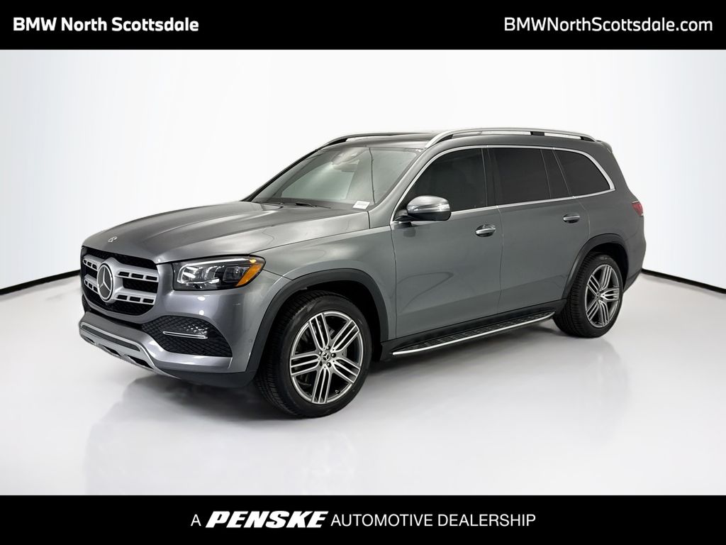 Selenite Gray Metallic 2022 Mercedes-Benz GLS 450 4MATIC SUV / Crossover All-Wheel Drive 9-Speed Automatic