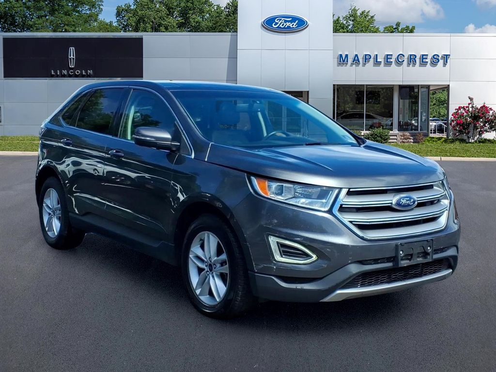 Gray (Magnetic Metallic) 2015 Ford Edge SUV / Crossover All-Wheel Drive 6-Speed Automatic