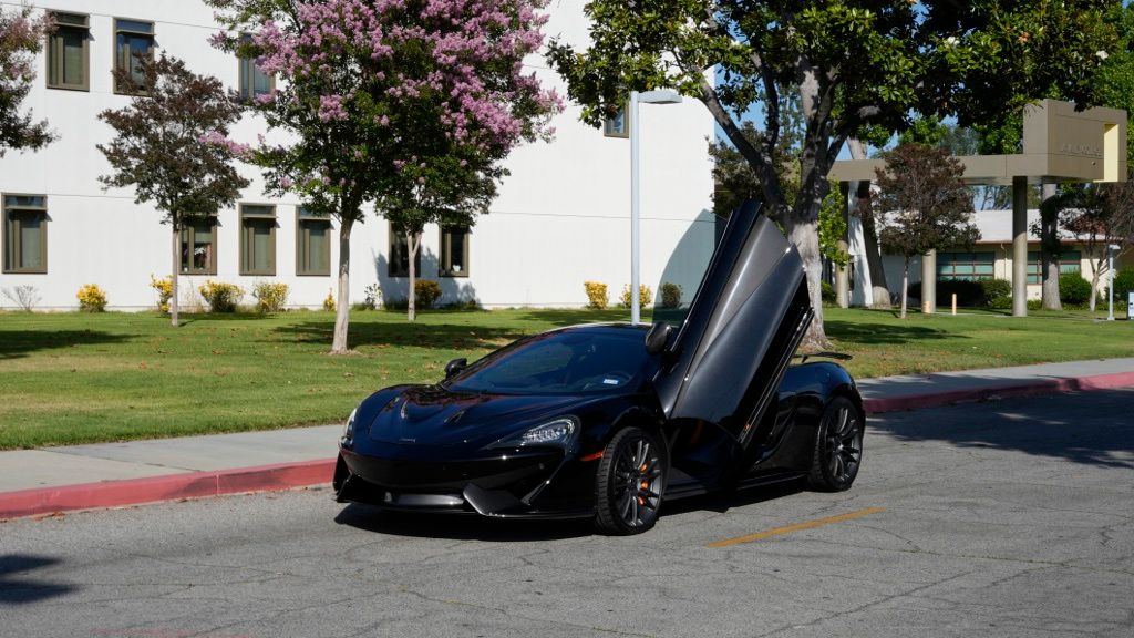 Black 2017 McLaren 570S Coupe Coupe Rear-Wheel Drive 7-Speed Automatic